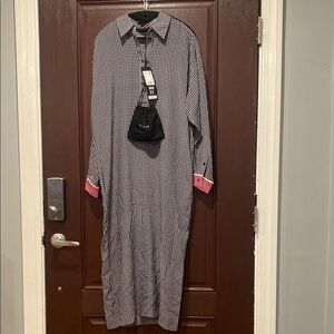 NWT Escada Silk dress and head scarf